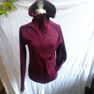 Merrell Zip Up Women's Hooded Selectwick Workout Jacket